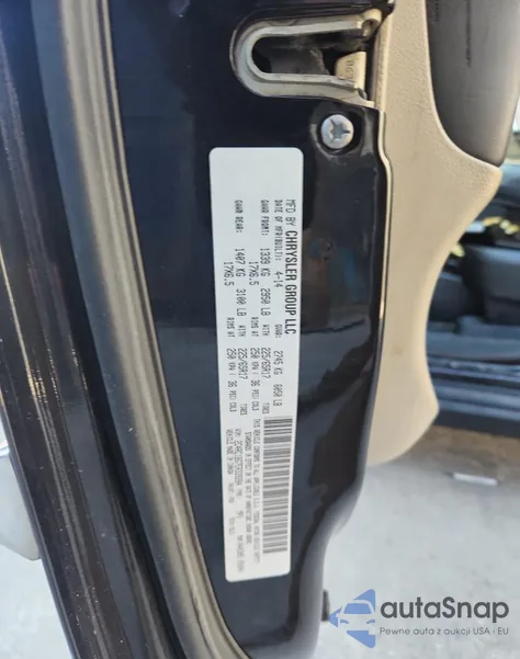 2014 Chrysler Town & Country Touring из США, поврежденный, VIN 2C4RC1BG7ER339284